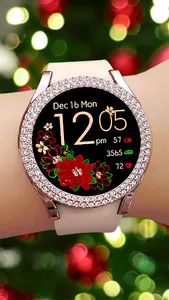 Golden Floral Watch screenshot 1