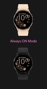 Golden Floral Watch screenshot 5