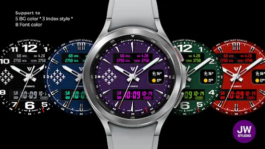 JW052 jwstudio watchface screenshot 3