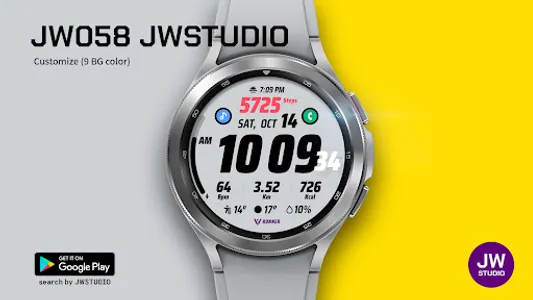 JW058 jwstudio watchface screenshot 0