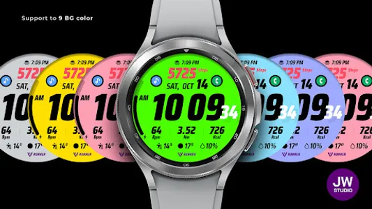 JW058 jwstudio watchface screenshot 3