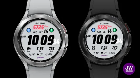 JW058 jwstudio watchface screenshot 4