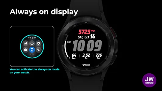 JW058 jwstudio watchface screenshot 6
