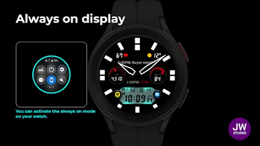 JW080 jwstudio watchface screenshot 15