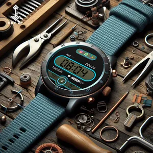 Key WF105 Digital Watch Face screenshot 7