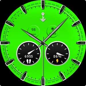 Key WF106 Analog Watch Face screenshot 29