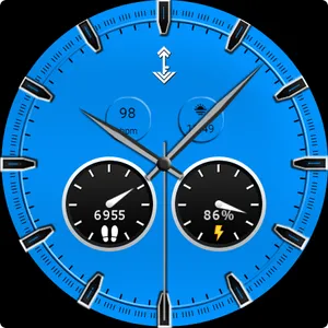Key WF106 Analog Watch Face screenshot 30