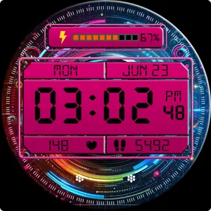 Key WF68 Futuristic Digital screenshot 28