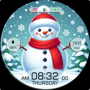 Key WF99 Snowman Day Watch screenshot 24