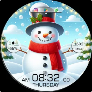 Key WF99 Snowman Day Watch screenshot 26