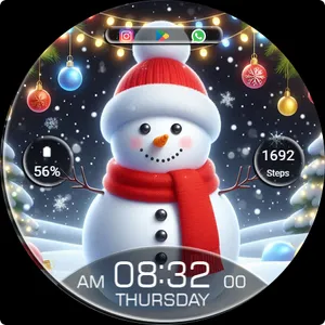 Key WF99 Snowman Day Watch screenshot 27