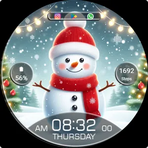 Key WF99 Snowman Day Watch screenshot 28