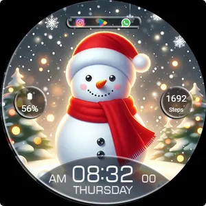 Key WF99 Snowman Day Watch screenshot 29