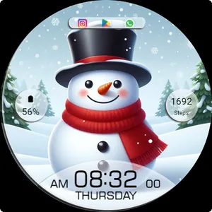 Key WF99 Snowman Day Watch screenshot 30