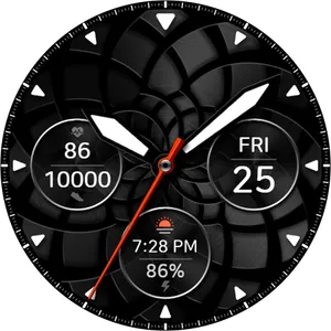 Kinetic Cluster watch face screenshot 15