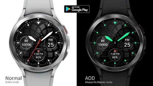 Kinetic Cluster watch face screenshot 2