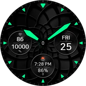 Kinetic Cluster watch face screenshot 20