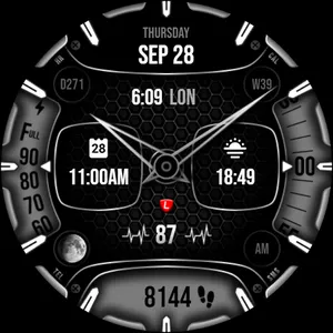 Analog Watch Face 034 screenshot 4