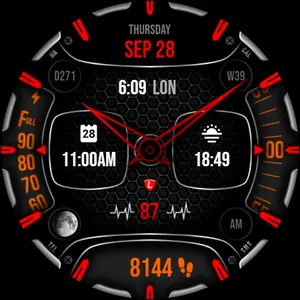 Analog Watch Face 034 screenshot 5