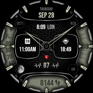 Analog Watch Face 034 screenshot 7