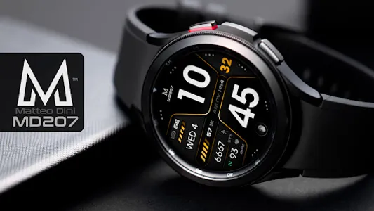 MD207 - Digital watch face screenshot 1