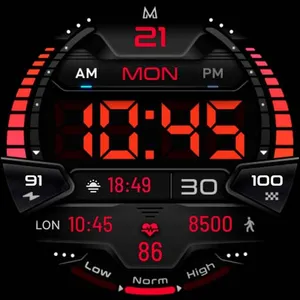 MD244: Digital watch face screenshot 29