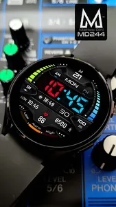 MD244: Digital watch face screenshot 5