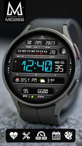 MD266 Classic Watch Face screenshot 3