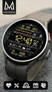 MD266 Classic Watch Face screenshot 4