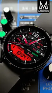 MD280: Analog watch face screenshot 4