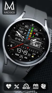 MD301: Analog watch face screenshot 0