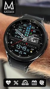 MD301: Analog watch face screenshot 11