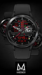 MD301: Analog watch face screenshot 12