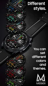 MD301: Analog watch face screenshot 21