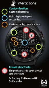 MD301: Analog watch face screenshot 7