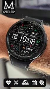 MD307 Digital Watch Face screenshot 16