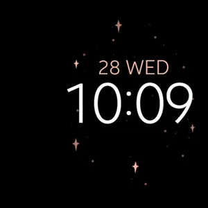 Moon Rose Gold watch face screenshot 26