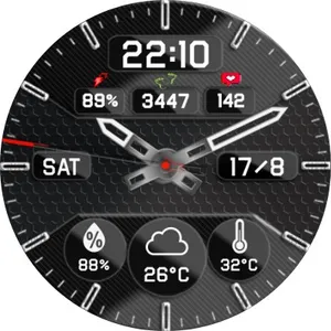 N-SPORT350 Luxury Watch Face screenshot 14