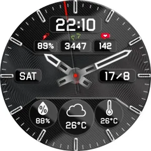 N-SPORT350 Luxury Watch Face screenshot 15
