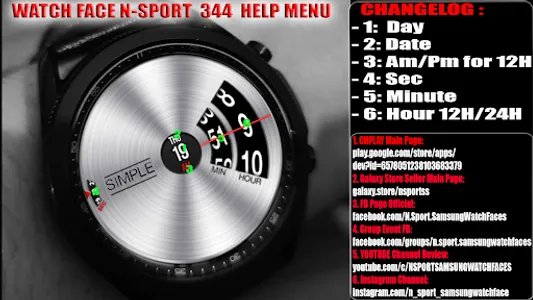 [N-SPORT344]Flig Digital Watch screenshot 6