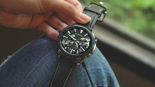 [N-SPORT520] Analog Watch face screenshot 2