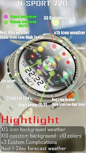 N-SPORT720 Weather Forecast screenshot 1