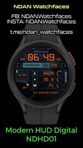 NDAN Modern HUD Digital face screenshot 14