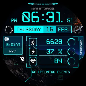 NDAN Modern HUD Digital face screenshot 17