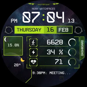 NDAN Modern HUD Digital face screenshot 20