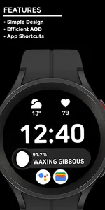 Night 31 - watch face screenshot 1