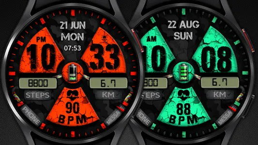 WIN Nuclear PRO Watch face screenshot 13