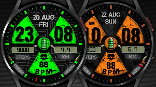 WIN Nuclear PRO Watch face screenshot 15