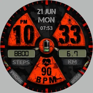 WIN Nuclear PRO Watch face screenshot 29