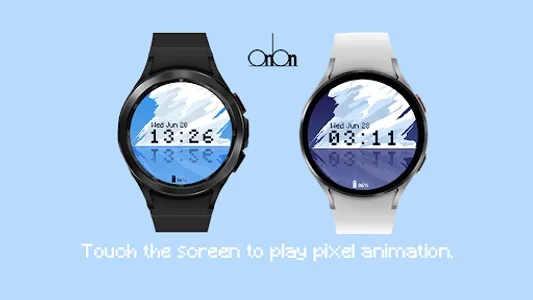 OniOn watchface 003 Pixel screenshot 11